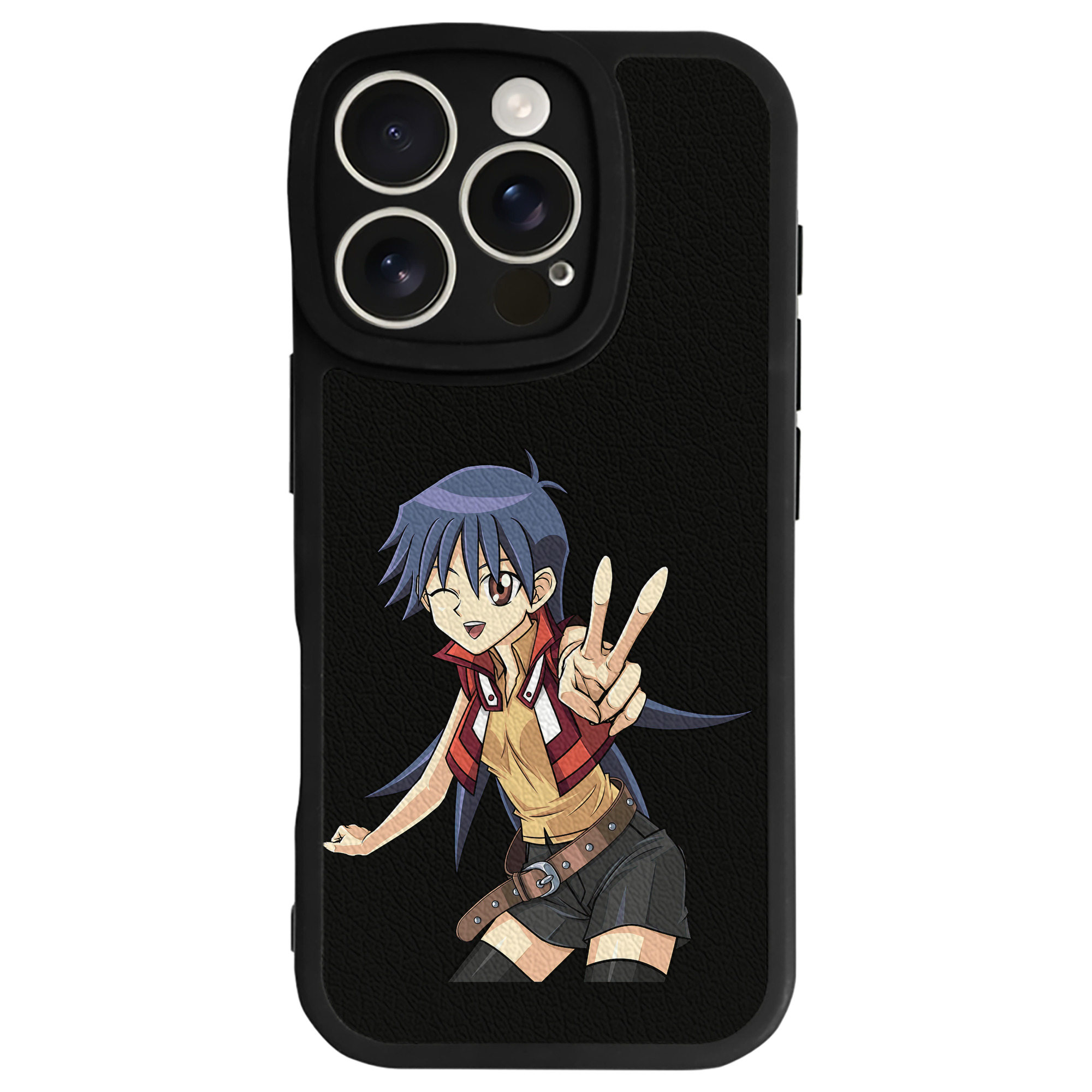 遊☆戯☆王 Yu-Gi-Oh! 【iPhone 16シリーズ対応】シリコンスマホケース（レザー調） 材質：シリコン